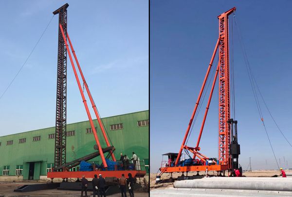 水上光伏打樁機